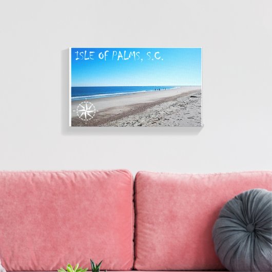 Isle of Palms Leinwand Art (Insitu (Wohnzimmer))