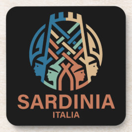 Isle of Sardinia Italy Getränkeuntersetzer