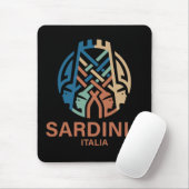 Isle of Sardinia Italy Mousepad (Mit Mouse)