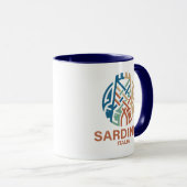 Isle of Sardinia Italy Tasse (VorderseiteRechts)