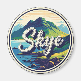 Isle of Skye Herbrides Scotland Travel Magnet