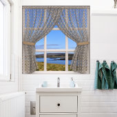 Isle of Skye (Schottland) Fake Window View with La Poster