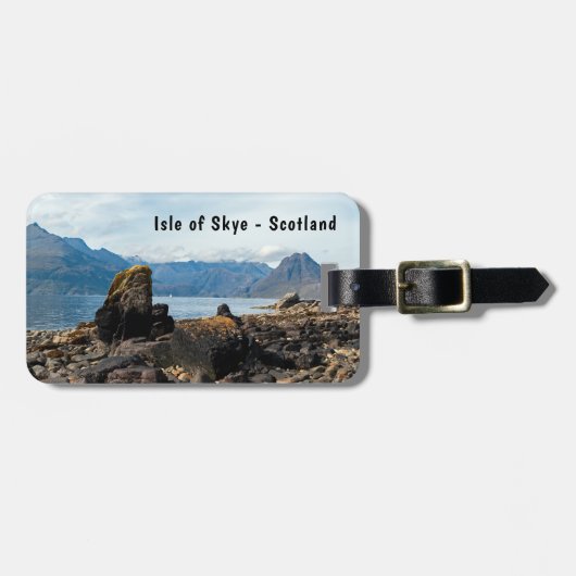 Isle of Skye - Schottland Gepäckanhänger (Vorderseite horizontal)