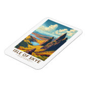 Isle of Skye Scotland Reiseart Vintag Magnet (Linke Seite)