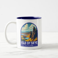 Isle of Skye Scotland Reiseart Vintag