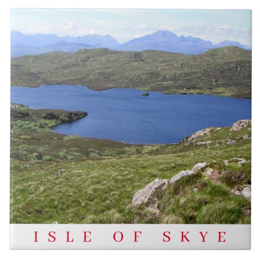Isle of Skye View Keramik Fliesen (Vorderseite)