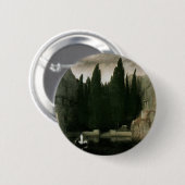 Isle of the Dead by Arnold Bocklin, Symbolismus Ar Button (Vorne & Hinten)