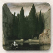 Isle of the Dead by Arnold Bocklin, Symbolismus Ar Getränkeuntersetzer (Vorderseite)