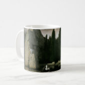 Isle of the Dead by Arnold Bocklin, Symbolismus Ar Kaffeetasse (Vorderseite Links)