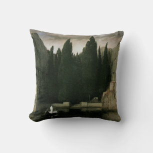 Isle of the Dead by Arnold Bocklin, Symbolismus Ar Kissen