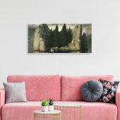 Isle of the Dead by Arnold Bocklin, Symbolismus Ar Leinwanddruck (Insitu (Wohnzimmer))