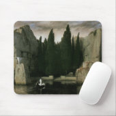 Isle of the Dead by Arnold Bocklin, Symbolismus Ar Mousepad (Mit Mouse)