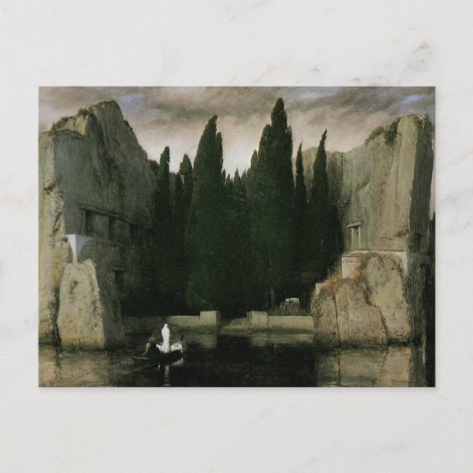 Isle of the Dead by Arnold Bocklin, Symbolismus Ar Postkarte (Vorderseite)