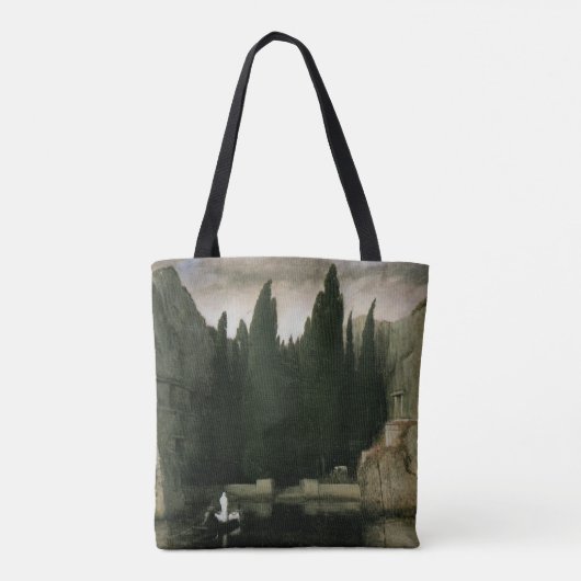 Isle of the Dead by Arnold Bocklin, Symbolismus Ar Tasche (Rückseite)