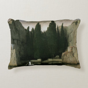 Isle of the Dead by Arnold Bocklin, Symbolismus Ar Zierkissen