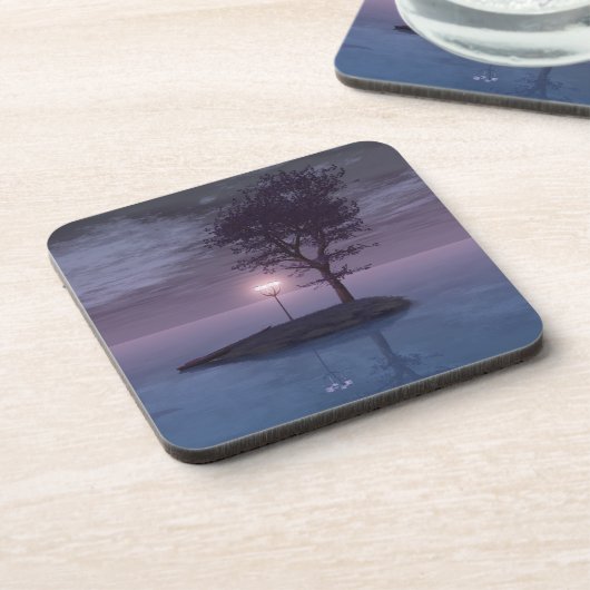 Isle of Wanderers Cork Untersetzer (Linke Seite)