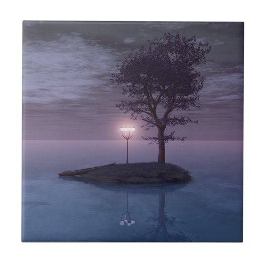 Isle of Wanderers Decorative Tile Fliese (Vorderseite)