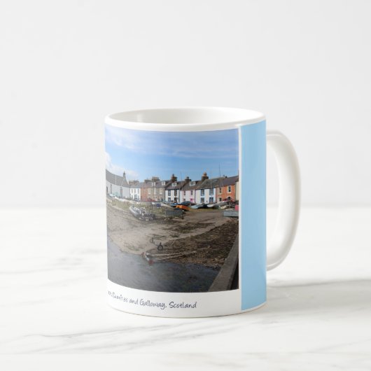 Isle of Whithorn Harbour, Galloway, Schottland Kaffeetasse (VorderseiteRechts)