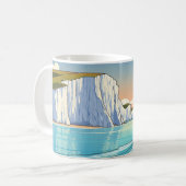 Isle of Wight England Travel Kaffeetasse (Vorderseite Links)
