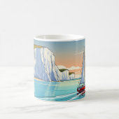 Isle of Wight England Travel Kaffeetasse (Mittel)