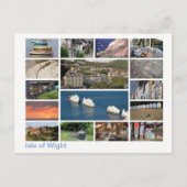 Isle of Wight Multi-Image 2 Postkarte (Vorderseite)