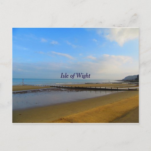 Isle of Wight Postkarte (Vorderseite)