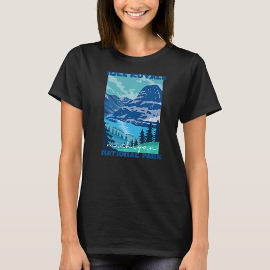 Isle Royal National Park T-Shirt (Vorderseite)