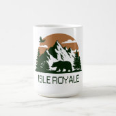 Isle Royale - Michigan Kaffeetasse (Mittel)