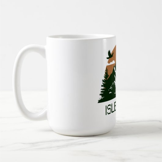 Isle Royale - Michigan Kaffeetasse (Links)