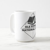 Isle Royale - Michigan Kaffeetasse (Vorderseite Links)