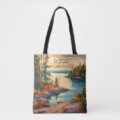 Isle Royale Michigan Tasche (Vorderseite)