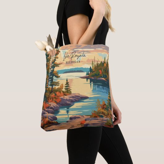 Isle Royale Michigan Tasche (Von Nahem)