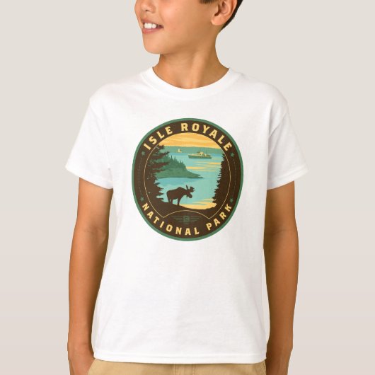 Isle Royale National Park T-Shirt (Vorderseite)