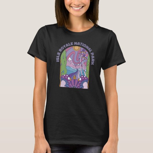 Isle Royale Nationalpark 1 T-Shirt (Vorderseite)