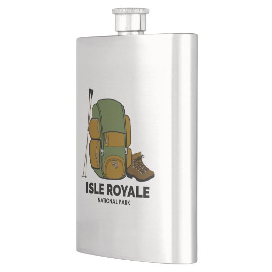 Isle Royale Nationalpark - Backpack Flachmann (Links)