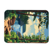 Isle Royale Nationalpark California Magnet (Horizontal)