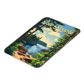 Isle Royale Nationalpark California Magnet (Linke Seite)