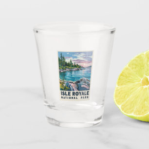 Isle Royale Nationalpark California Schnapsglas