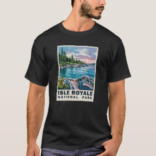 Isle Royale Nationalpark California T-Shirt