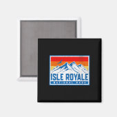 Isle Royale Nationalpark Magnet (Vorderseite/Rückseite)