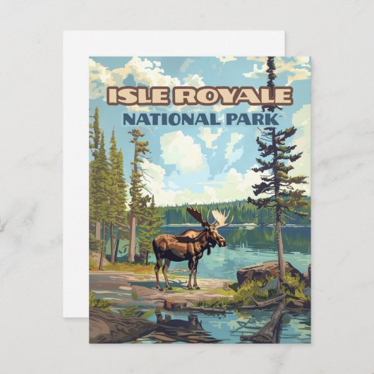 Isle Royale Nationalpark Michigan (Vorne/Hinten)