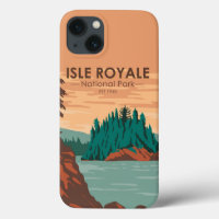 Isle Royale Nationalpark Michigan Vintag