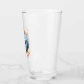 Isle Royale Nationalpark Retro Distressed Circle Glas (Links)