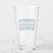 Isle Royale Nationalpark Retro Glas (Rückseite)