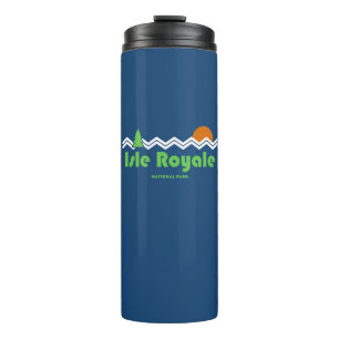 Isle Royale Nationalpark Retro Thermosbecher