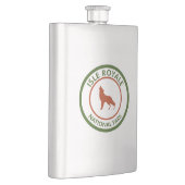 Isle Royale Nationalpark Wolf Flachmann (Rechts)