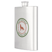 Isle Royale Nationalpark Wolf Flachmann (Links)