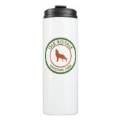 Isle Royale Nationalpark Wolf Thermosbecher (Vorderseite)