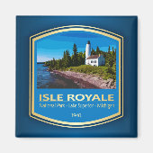 Isle Royale NP (PF1) Magnet (Vorne)