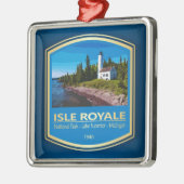 Isle Royale NP (PF1) Ornament Aus Metall (Links)